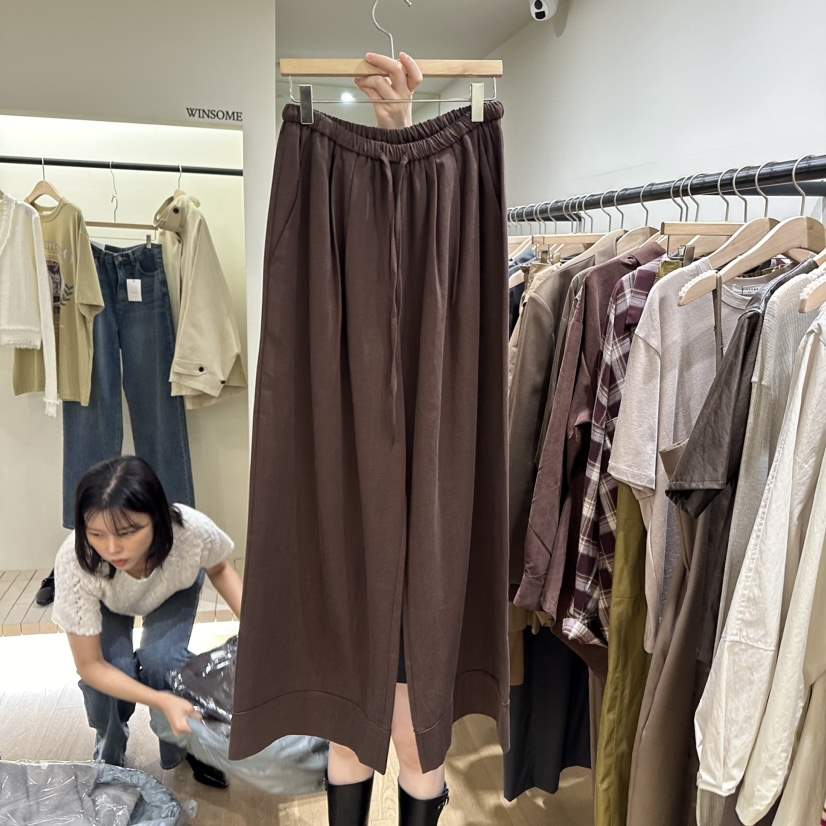 WINSOME直郵韓國代購女裝新款24秋冬時尚休閑職業人氣休閑褲WINSOME休閑褲