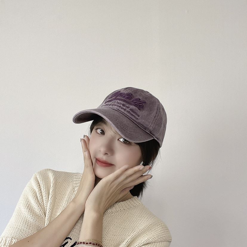 LOVELY HAT韓國直郵東大門代購女裝新款24秋冬休閑熱賣帽子LOVELY HAT帽子