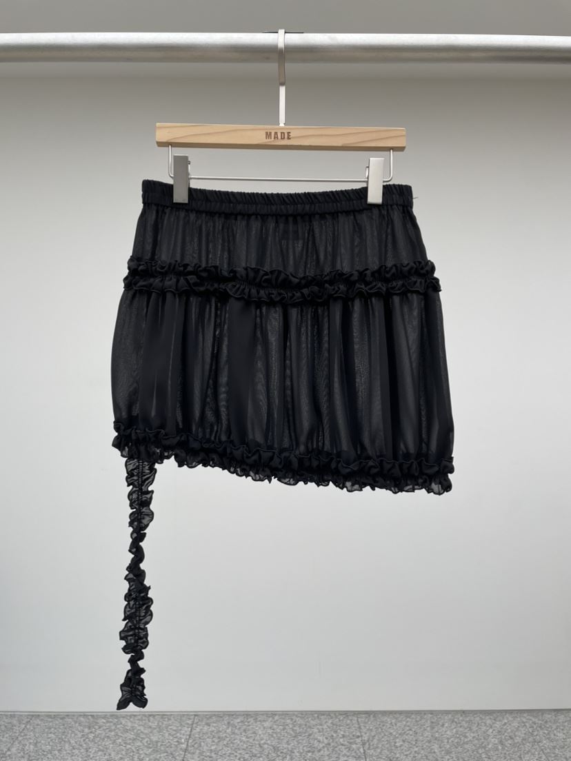MADE-P韓國直郵東大門實拍女裝新品24秋冬真品人氣職業短裙MADE-P短裙