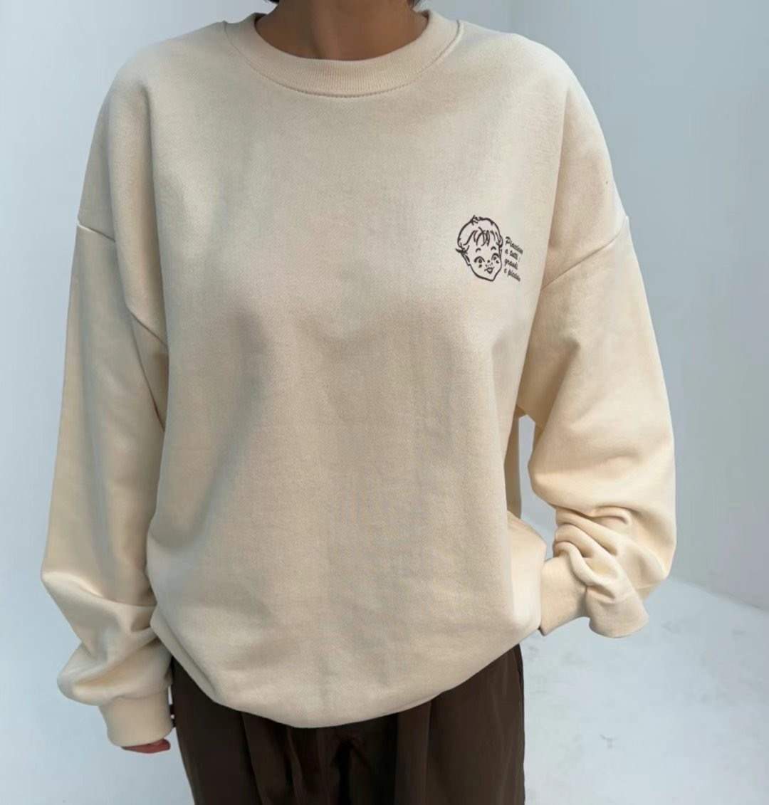 P.SHOP直郵韓國代購女裝新品熱賣推薦24秋冬時尚休閑衛衣P.SHOP衛衣
