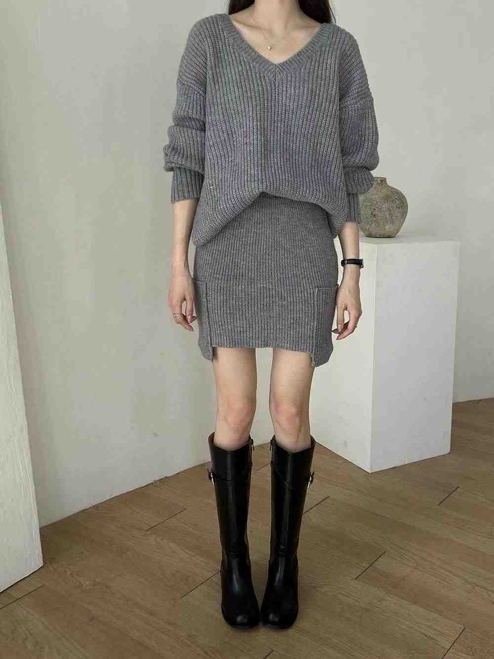 DRESS UP韓國直郵東大門實拍女裝新款職業24秋冬休閑套裝DRESS UP套裝