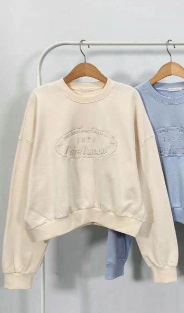 PASTELDEER韓國直郵女裝新款時尚真品24秋冬熱賣人氣衛衣PASTELDEER衛衣