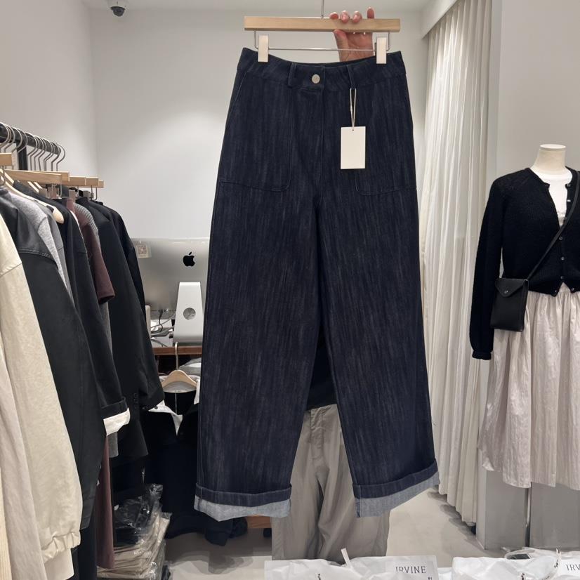 IRVINE韓國直郵東大門實拍女裝新品時尚推薦職業熱賣休閑褲IRVINE休閑褲