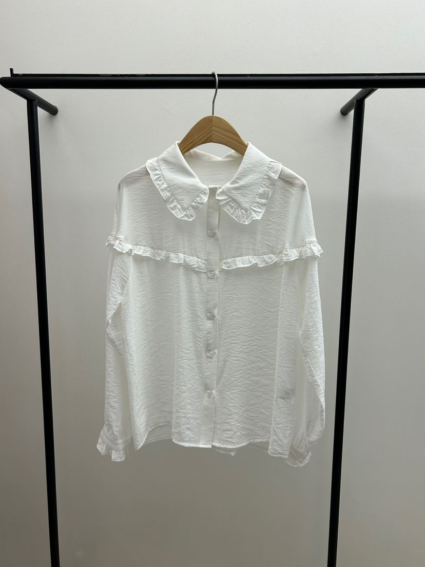 AS THOUGHT韓國直郵東大門實拍女裝新品真品人氣襯衫蕾絲衫AS THOUGHT襯衫/蕾絲衫