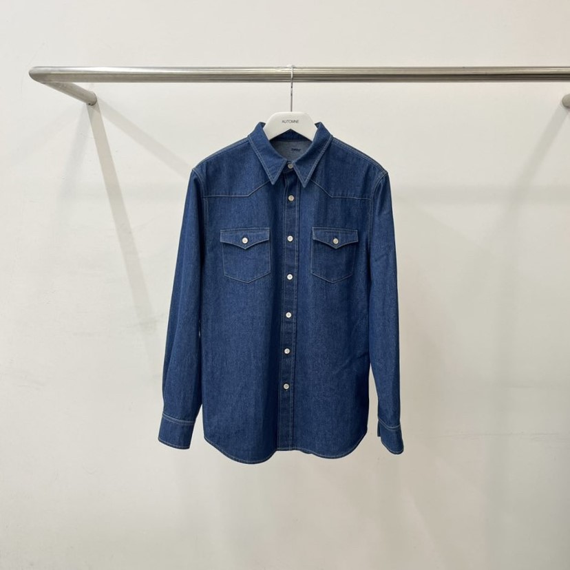 AUTOMNE/HEHR直郵韓國代購女裝新品24秋冬時尚襯衫蕾絲衫AMY GRACE襯衫/蕾絲衫