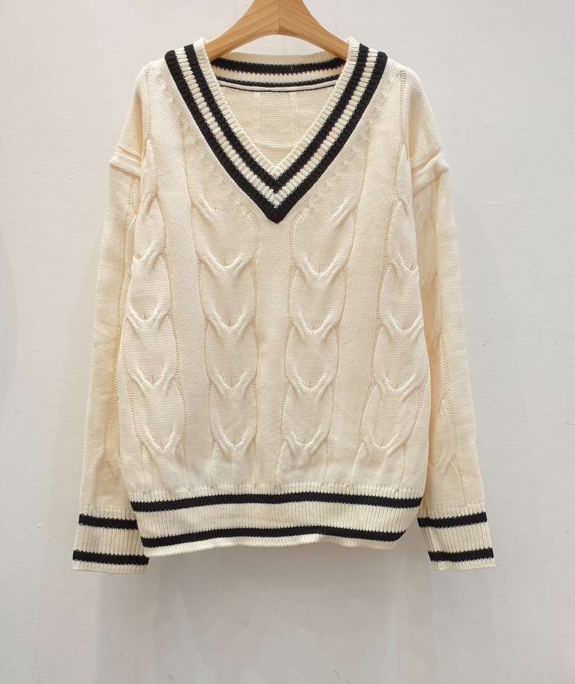 REDMANGO韓國直郵女裝新款休閑推薦人氣24秋冬熱賣職業毛衣BLACK NOTE毛衣