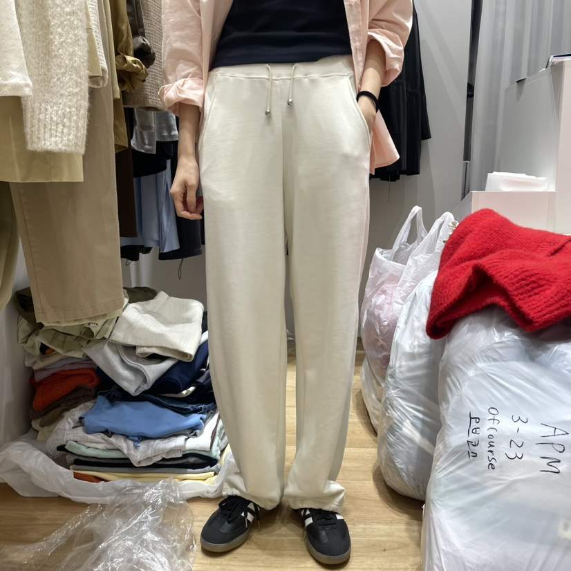 OFCOURSE韓國直郵東大門代購女裝新品職業24秋冬時尚休閑褲OFCOURSE休閑褲