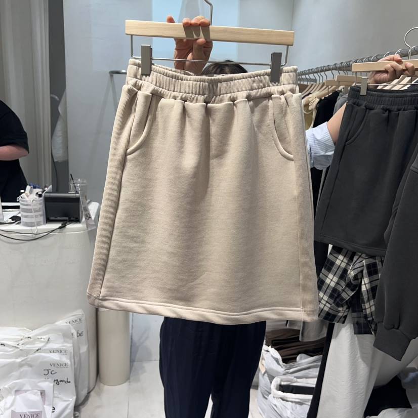 VENICE直郵韓國代購女裝新品真品時尚人氣24秋冬半身裙中短裙VENICE半身裙/中短裙