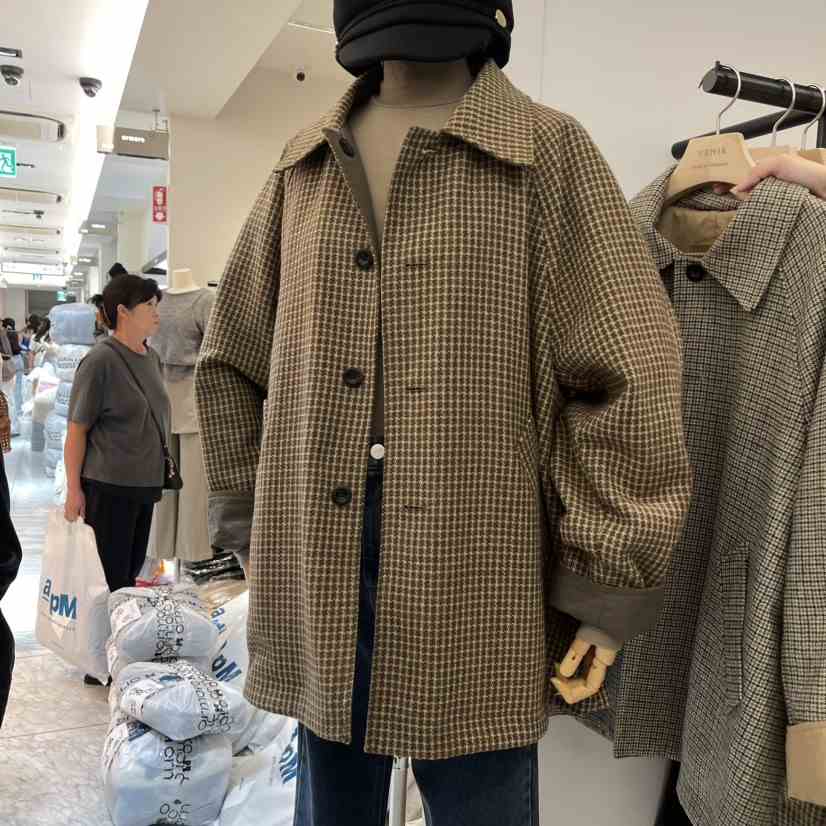 VENIR-A直郵韓國代購女裝新品人氣時尚真品熱賣24秋冬夾克VENIR-a夾克