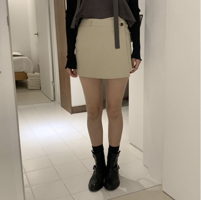 EOMPIT韓國直郵東大門代購女裝新品休閑人氣熱賣職業真品裙褲EOMPIT裙褲