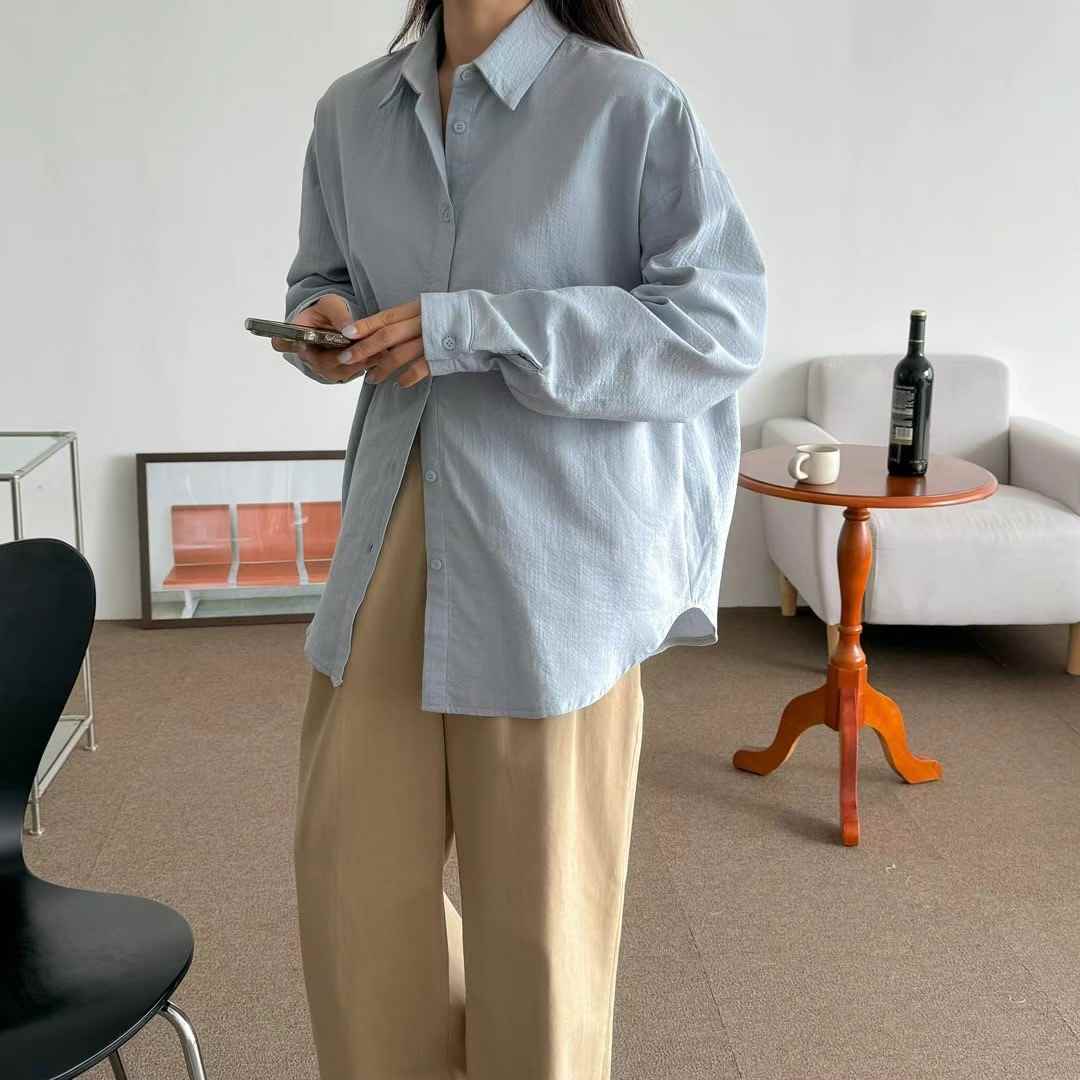 VERY GOOD直郵韓國代購女裝新品推薦休閑熱賣人氣襯衫蕾絲衫VERY GOOD襯衫/蕾絲衫