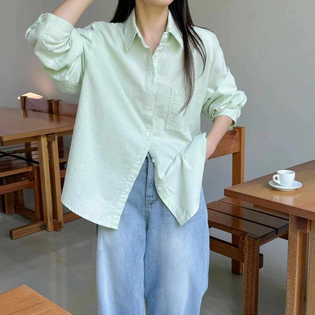 VERY GOOD韓國直郵東大門代購女裝新品人氣24秋冬襯衫蕾絲衫VERY GOOD襯衫/蕾絲衫