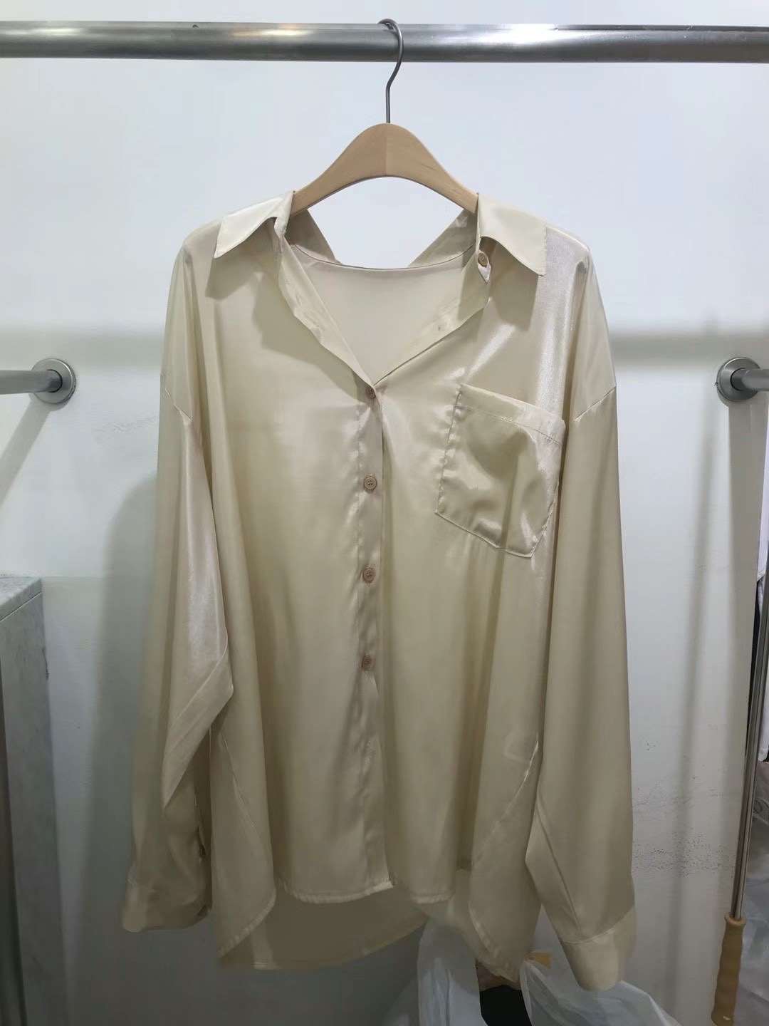 BABY PUSH韓國直郵東大門實拍女裝新款24秋冬襯衫蕾絲衫BABY PUSH襯衫/蕾絲衫