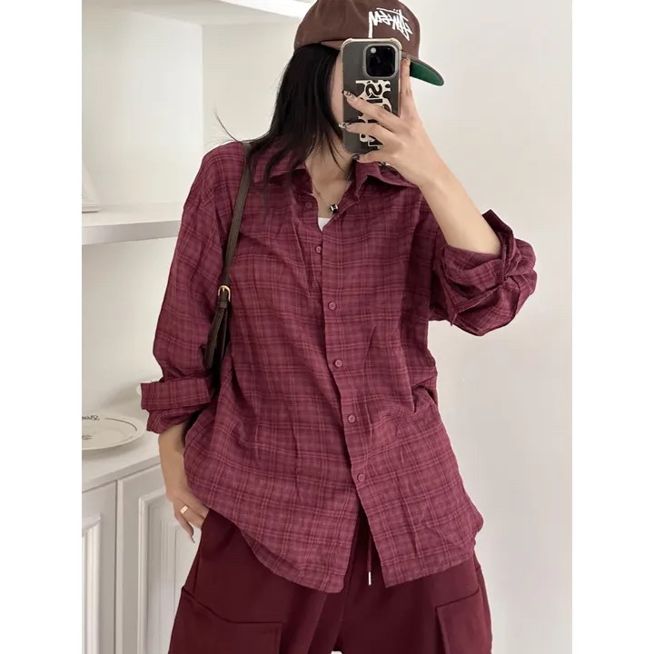 PAPRIKA韓國直郵東大門實拍女裝新品時尚休閑人氣襯衫蕾絲衫PAPRIKA襯衫/蕾絲衫