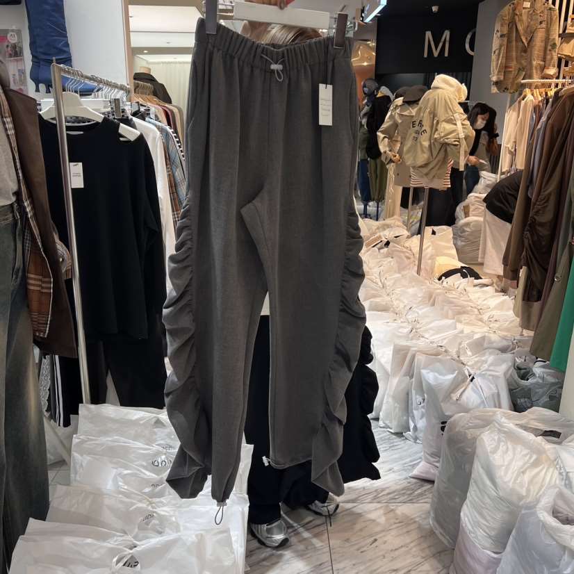 ZIPPER直郵韓國代購女裝新款熱賣時尚推薦休閑職業休閑褲羊毛ZIPPER休閑褲