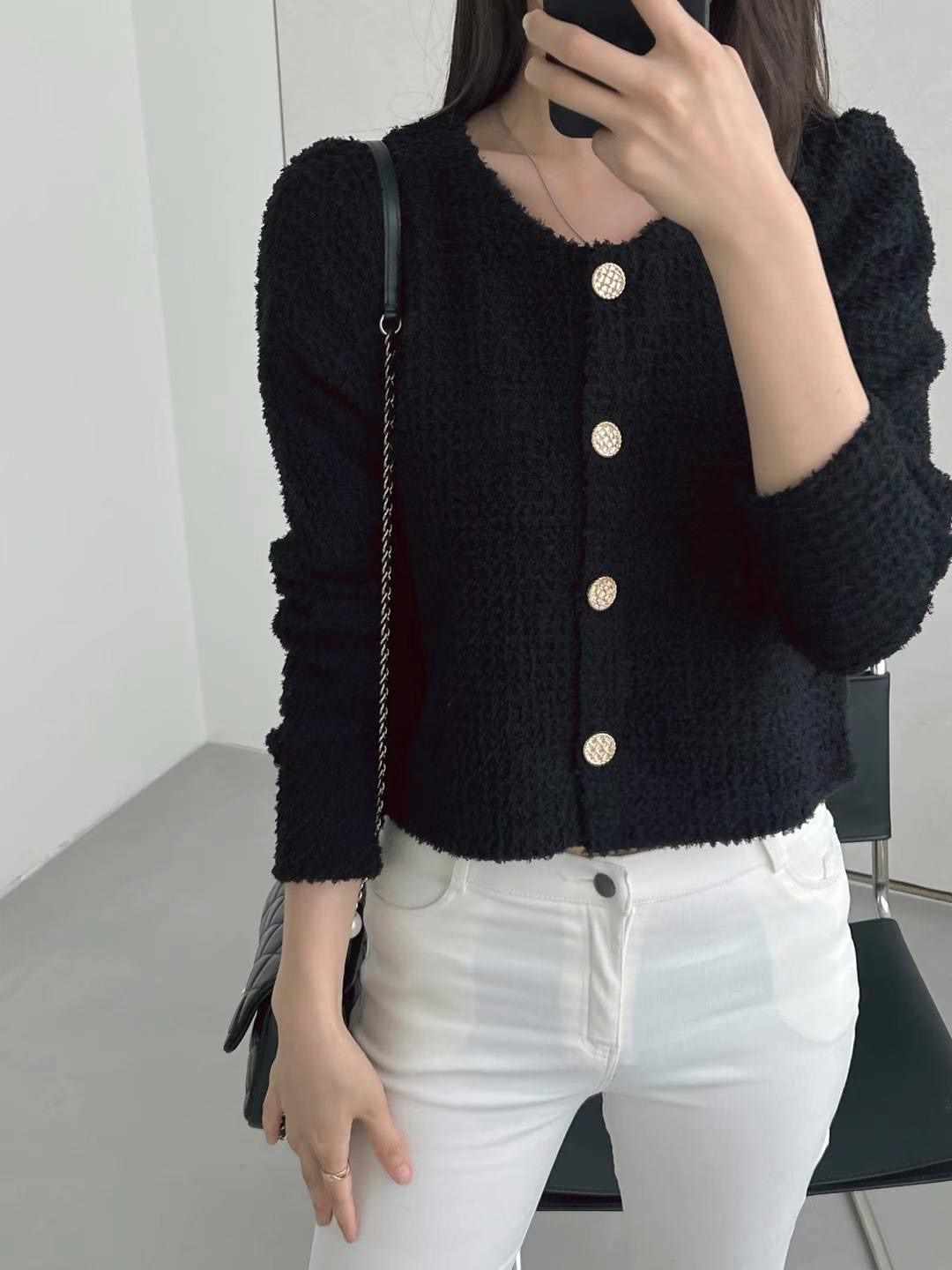 OZ直郵韓國代購女裝新款24秋冬推薦時尚真品職業熱賣針織衫OZ針織衫