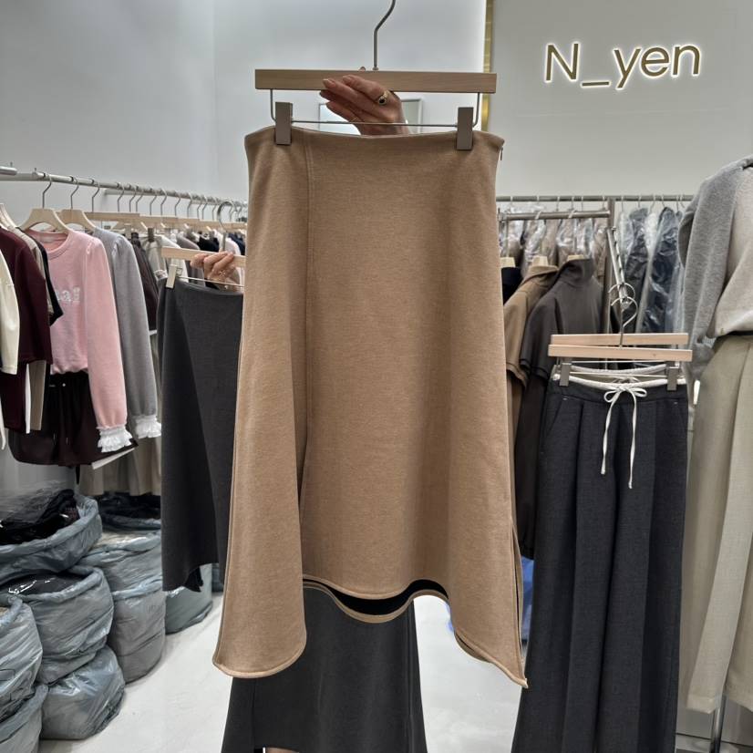 N YEN直郵韓國代購女裝新品熱賣24秋冬休閑人氣職業長裙N YEN長裙