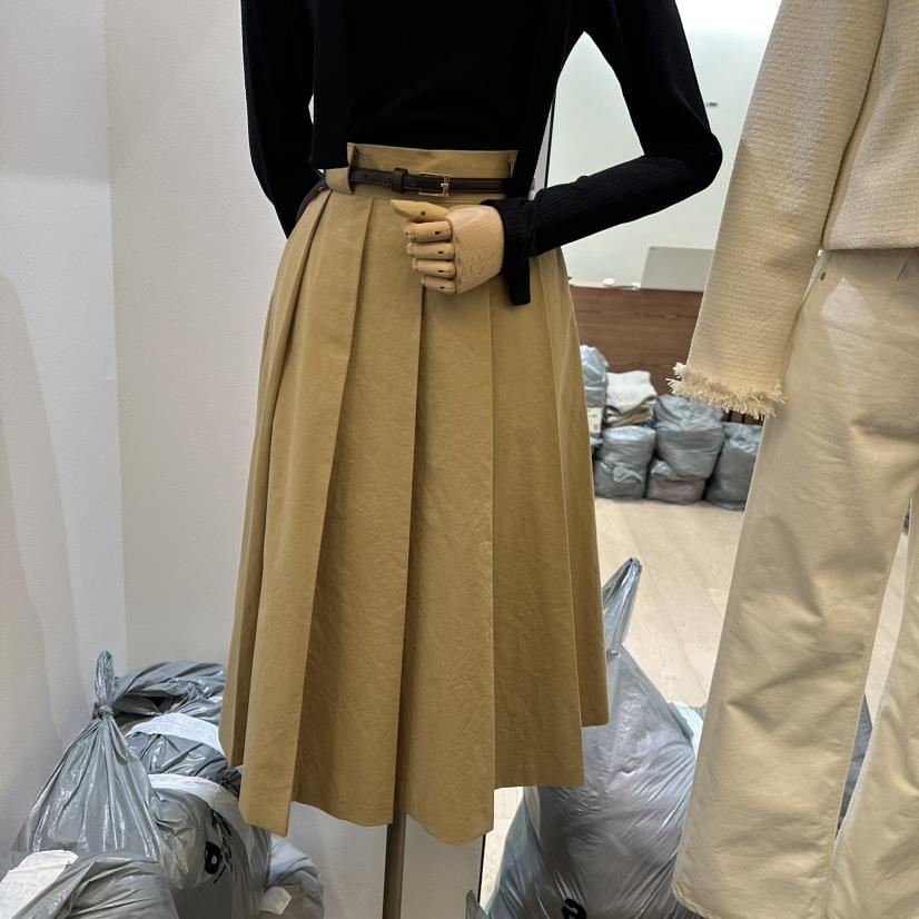 LUBRY韓國直郵東大門代購女裝新款真品休閑職業長裙不含腰帶NOPROBLEM長裙