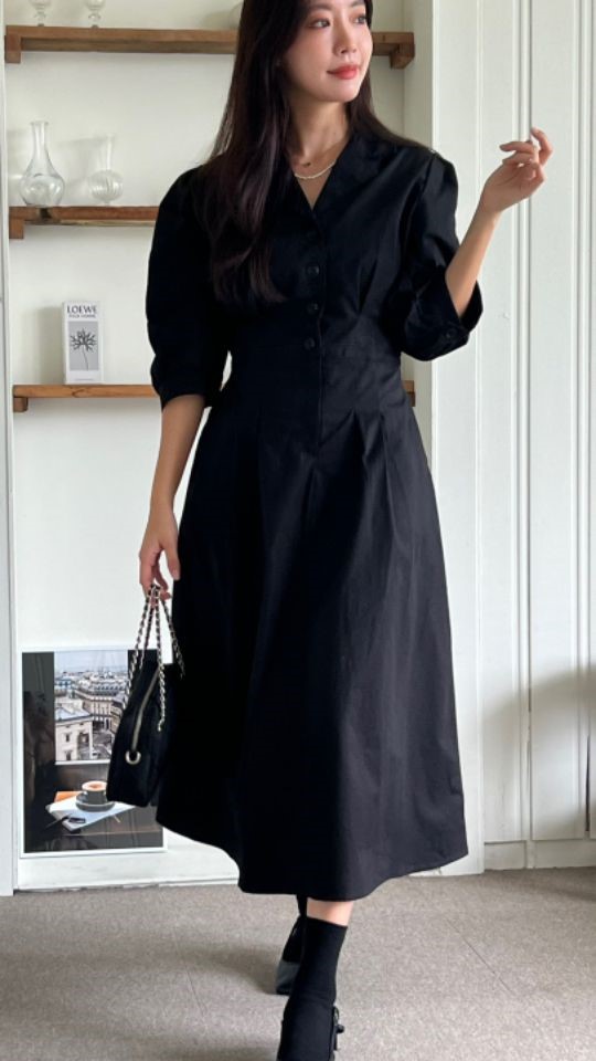 by hey/To Sewing韓國直郵女裝新品時尚推薦24秋冬連衣裙BY HEY/TO SEWING連衣裙