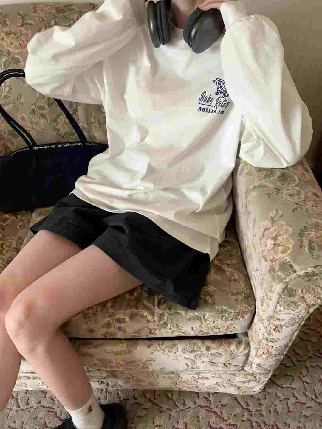 Call my name韓國直郵女裝新品休閑推薦人氣時尚24秋冬長袖T恤Call my name長袖T恤