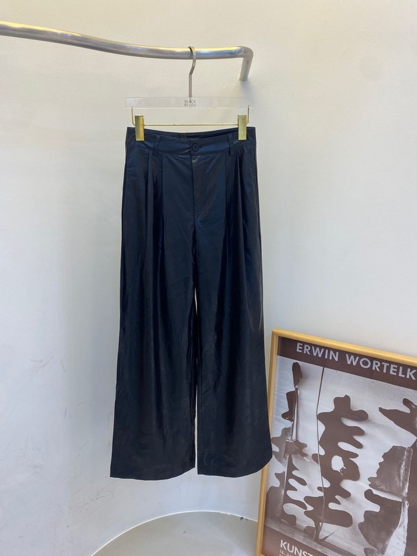 BLACK BIJOU韓國直郵東大門代購女裝新品真品熱賣24秋冬休閑褲BLACK BIJOU休閑褲