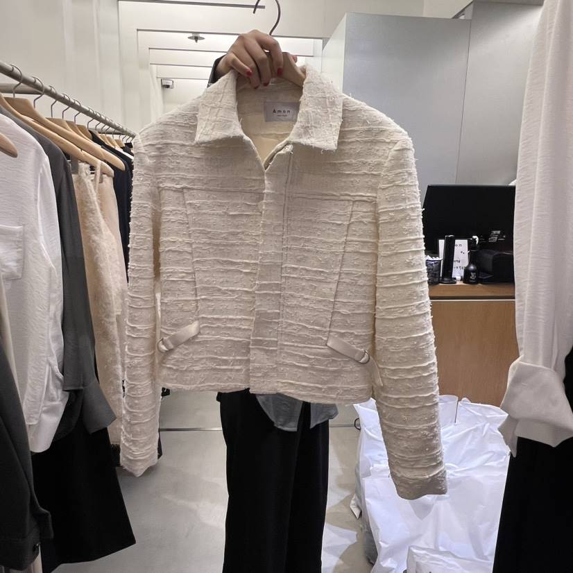 AMON直郵韓國代購女裝新品職業24秋冬人氣熱賣推薦休閑夾克AMON夾克