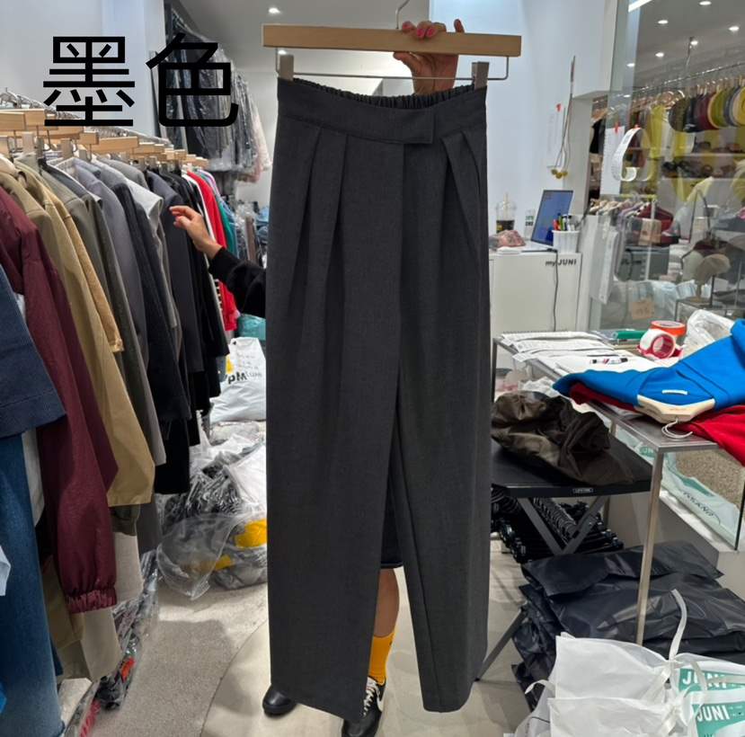 JUNI韓國直郵女裝新款休閑時尚人氣職業推薦24秋冬休閑褲JUNI休閑褲