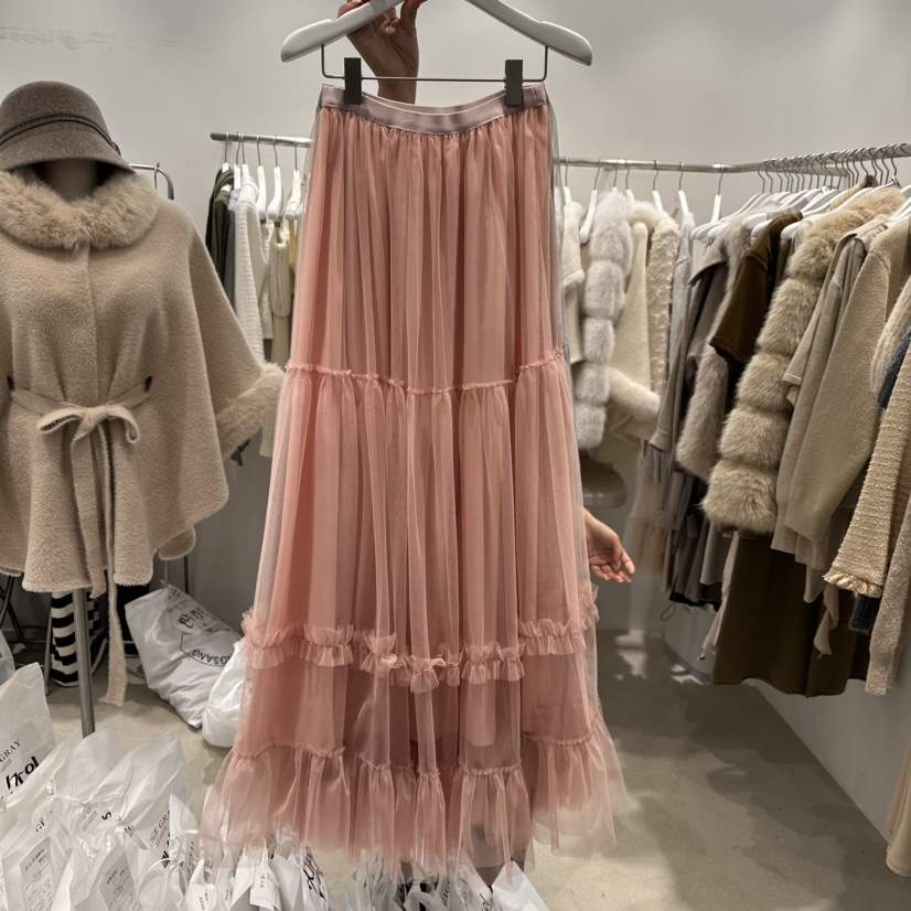 BEIGE GRAY韓國直郵女裝新款時尚人氣熱賣休閑推薦真品長裙BEIGE GRAY長裙
