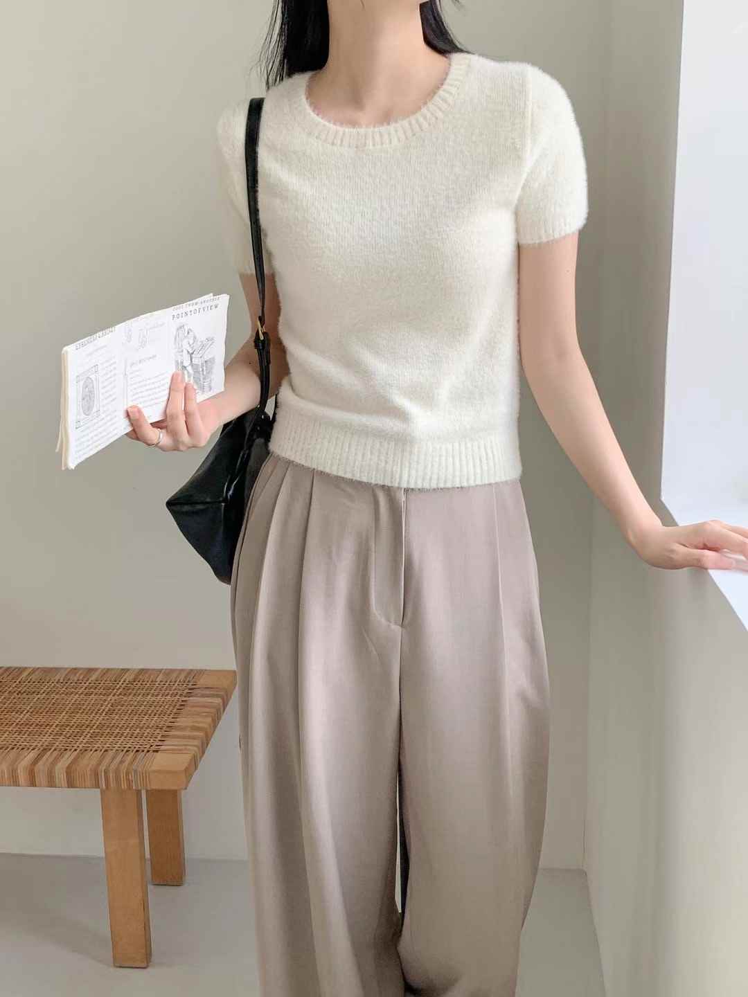 MARI韓國直郵東大門代購女裝新品時尚人氣真品24秋冬針織衫RARASHOW針織衫