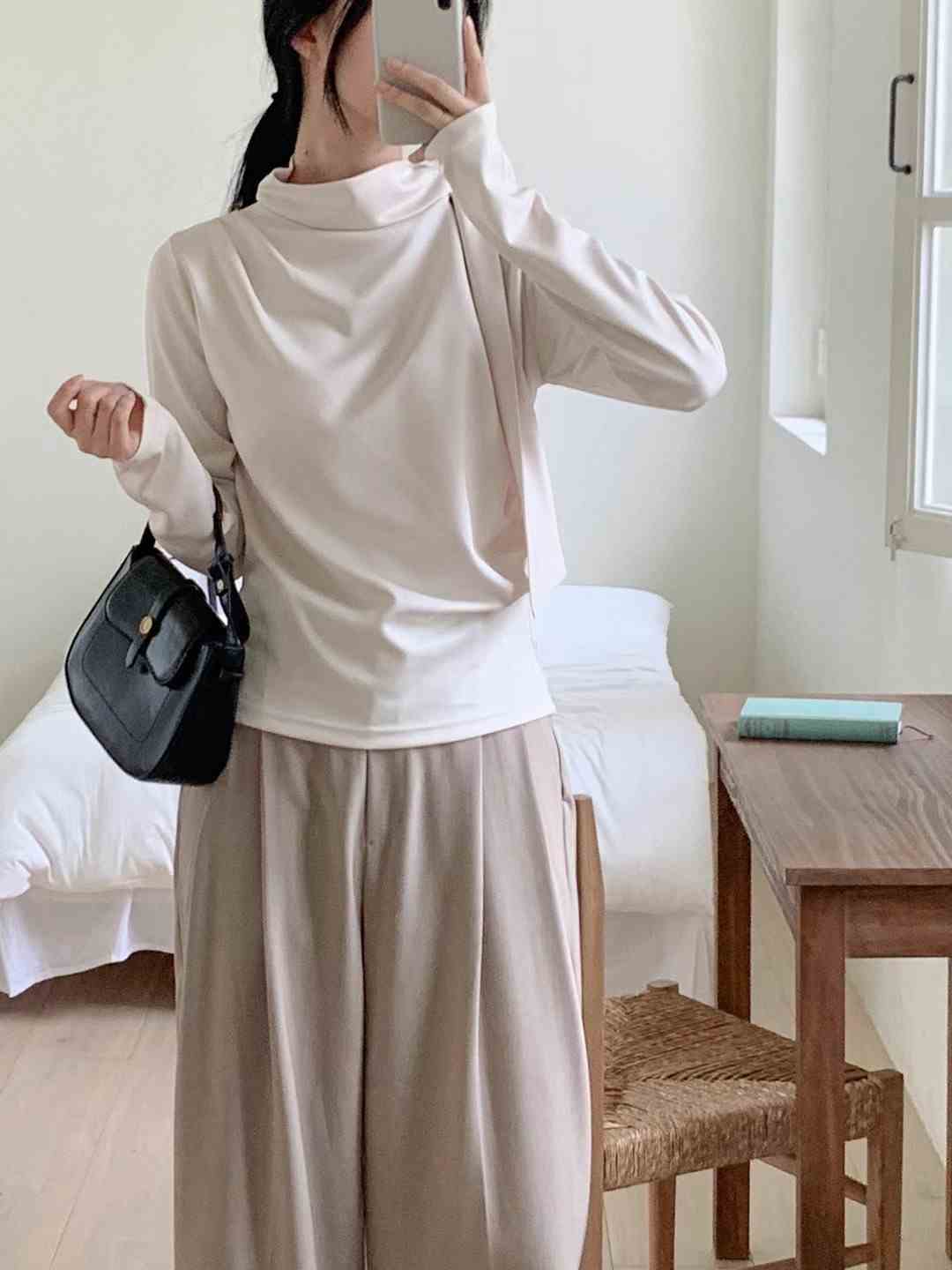 MARI韓國直郵女裝新款休閑時尚真品人氣職業推薦襯衫蕾絲衫RARASHOW襯衫/蕾絲衫