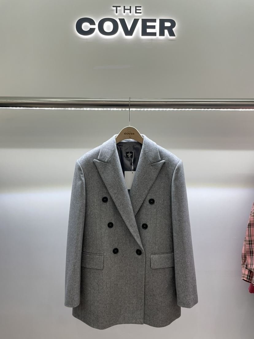 THE COVER韓國直郵女裝新品24秋冬時尚熱賣推薦職業夾克Reirai夾克