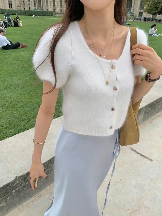 MICO韓國直郵東大門代購女裝新品職業真品熱賣休閑時尚針織衫ALL OVER針織衫