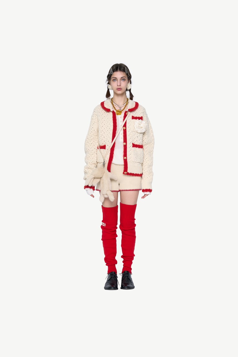 POLAROMO韓國直郵東大門代購女裝新品真品時尚休閑夾克手工POLAROMO夾克
