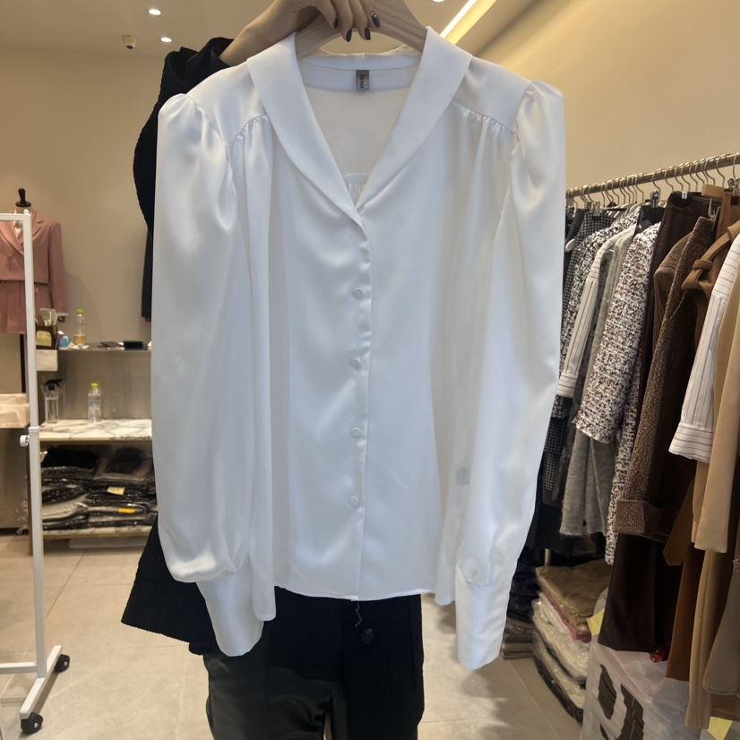inno韓國直郵東大門代購女裝新款時尚推薦熱賣職業襯衫蕾絲衫INNO襯衫/蕾絲衫
