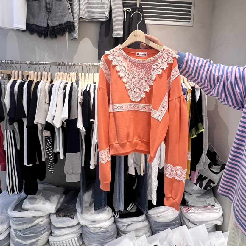 BONITA韓國直郵東大門代購女裝新品24秋冬時尚休閑職業衛衣BONITA-Q衛衣