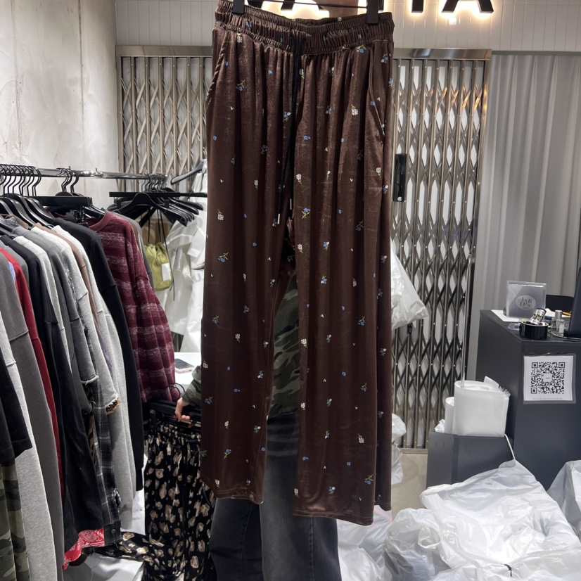 VANTA韓國直郵女裝新款真品熱賣推薦人氣休閑職業休閑褲天鵝絨VANTA休閑褲