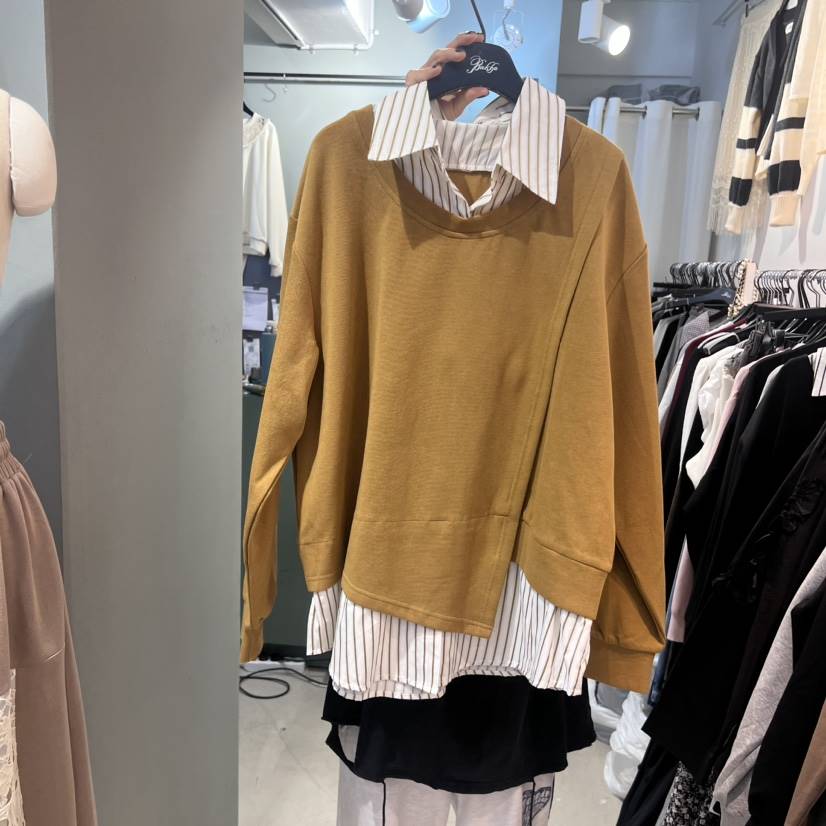 BAKHA直郵韓國代購女裝新品真品熱賣24秋冬人氣推薦職業衛衣BAKHA衛衣