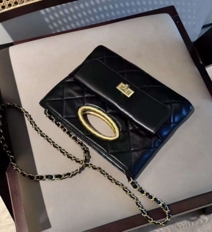 X韓國直郵東大門實拍女裝新品時尚熱賣24秋冬手拿包腋下包BAKHA-Q手拿包/腋下包
