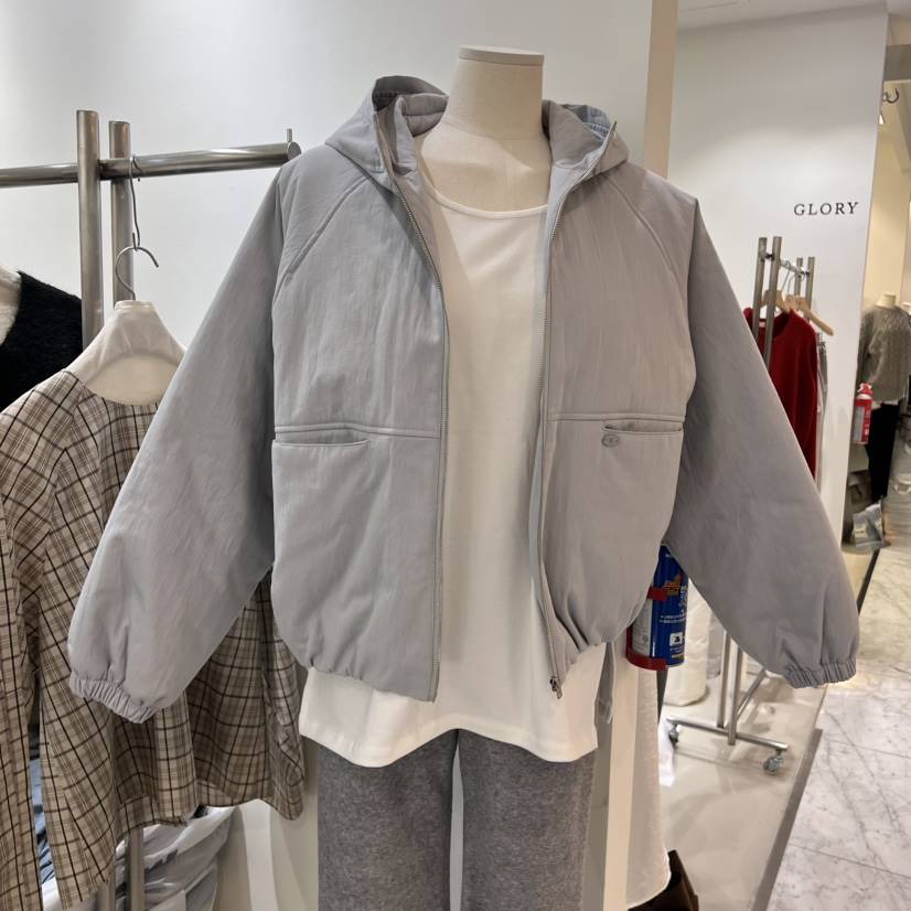 WANTS直郵韓國代購女裝新款職業時尚人氣真品休閑熱賣短款棉服DENISE短款棉服
