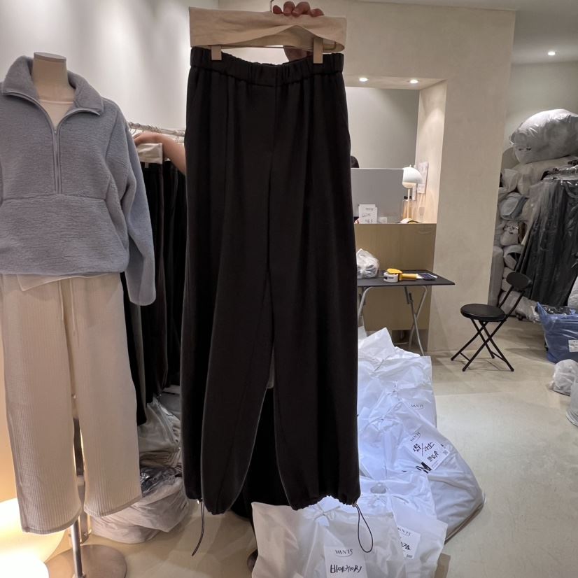 WANTS韓國直郵東大門實拍女裝新款推薦時尚休閑24秋冬休閑褲DENISE休閑褲