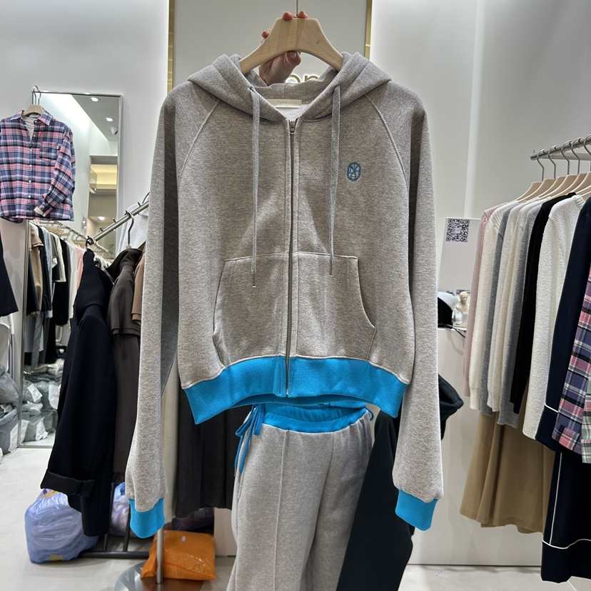 N YEN韓國直郵東大門實拍女裝新品人氣熱賣推薦衛衣拉絨拉鏈N YEN衛衣