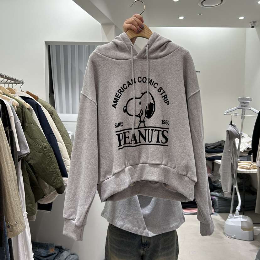 URBANE-P韓國直郵東大門實拍女裝新品24秋冬時尚推薦衛衣絨URBANE-P衛衣