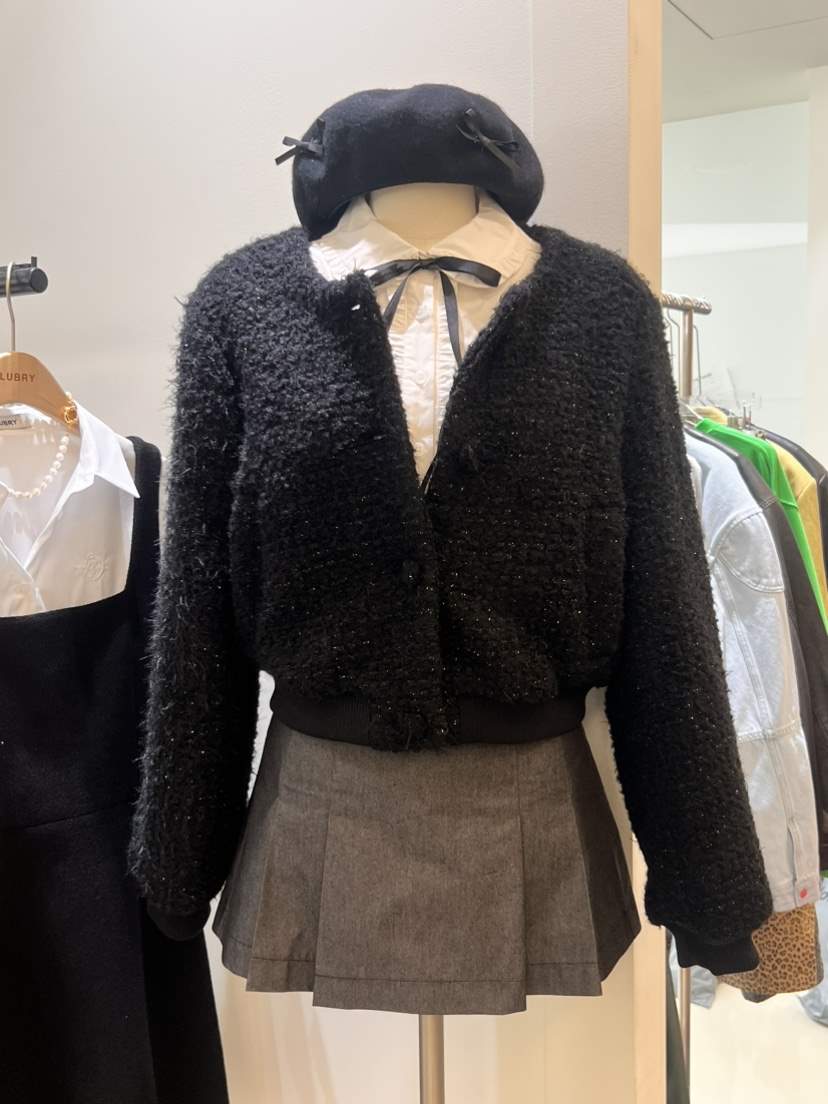 LUBRY韓國直郵東大門實拍女裝新品人氣時尚真品24秋冬短款大衣NOPROBLEM短款大衣