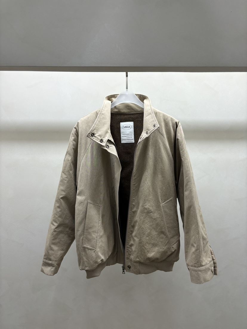 Waller直郵韓國代購女裝新品時尚休閑24秋冬熱賣短款棉服NOTHING短款棉服