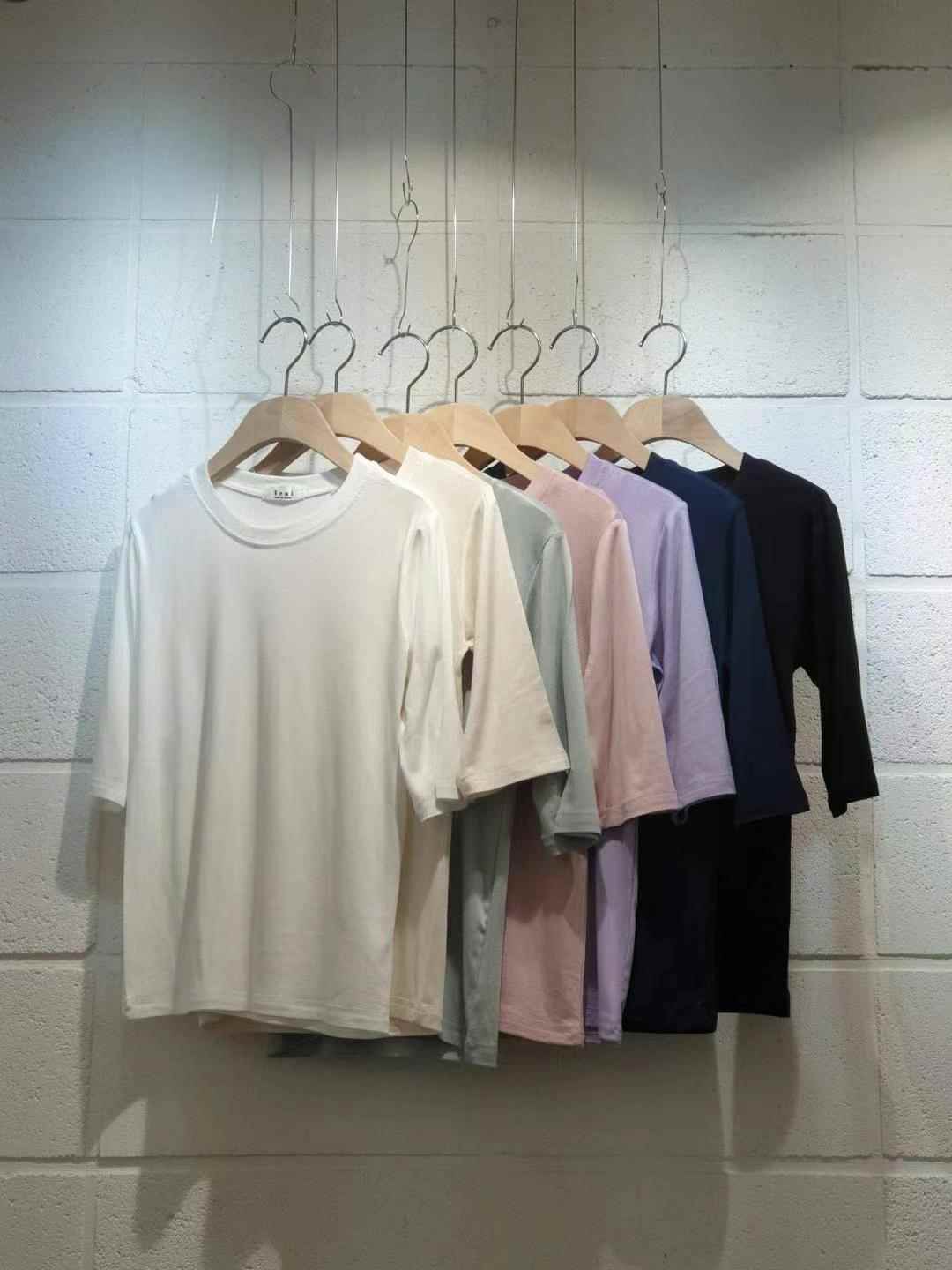 VENI韓國直郵東大門實拍女裝新品人氣時尚職業熱賣T恤莫代爾VENIT恤