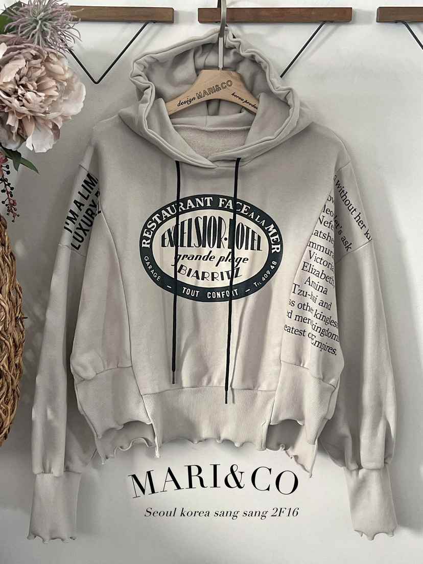 MARI CO直郵韓國代購女裝新款真品人氣職業休閑推薦熱賣衛衣ARANCIA衛衣