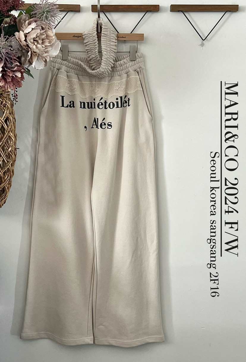 MARI CO直郵韓國代購女裝新品24秋冬真品休閑人氣休閑褲ARANCIA休閑褲