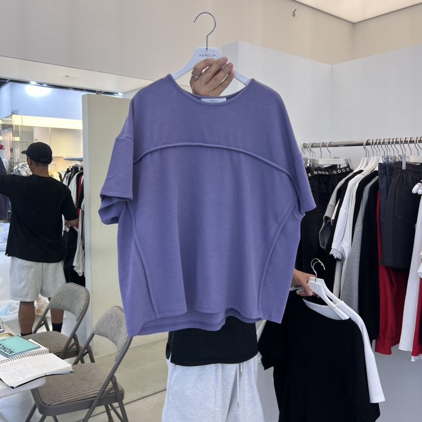 NON CLIP韓國直郵女裝新品24秋冬推薦真品休閑人氣熱賣T恤NON CLIPT恤