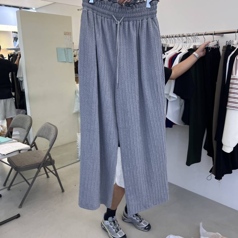 NON CLIP韓國直郵東大門代購女裝新品休閑推薦真品24秋冬休閑褲NON CLIP休閑褲