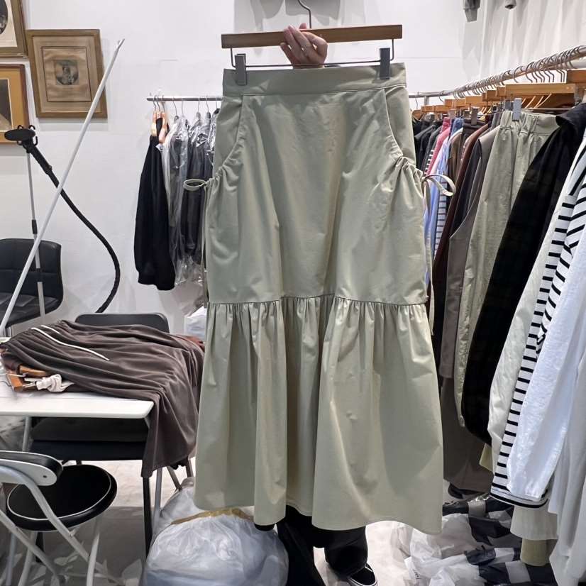 MODS直郵韓國代購女裝新品休閑熱賣職業人氣真品推薦長裙口袋MODS-Q長裙